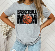 FAUX GLITTER BASKETBALL MOM-ADULT