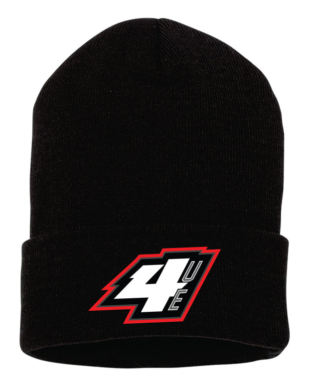 4UE EMBROIDERED BEANIE-ADULT SIZE