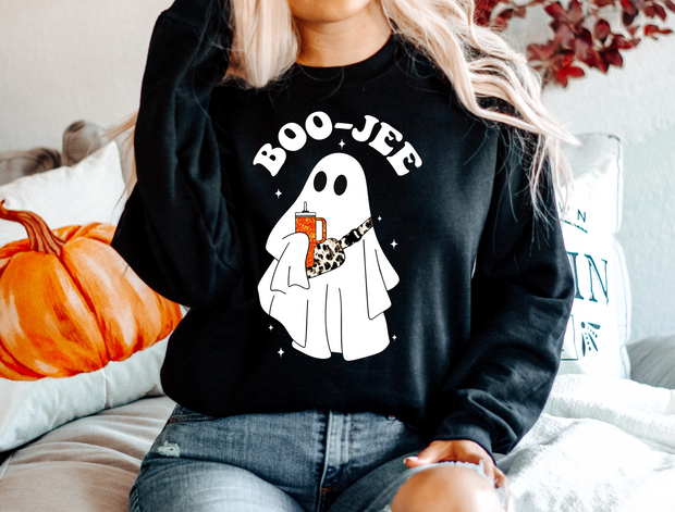 BOO-JEE GHOST YOUTH  Crewneck Sweatshirt