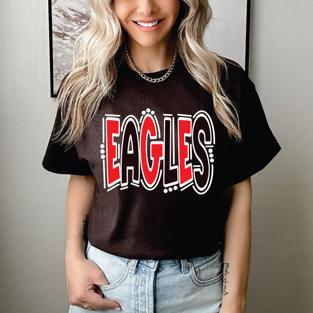 DOODLE EAGLES YOUTH SHORT SLEEVE