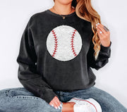 FAUX GLITTER BASEBALL-ADULT