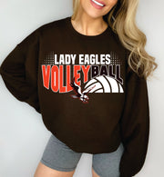 MADE TO ORDER: ADULT UNISEX LADY EAGLES WAVY VOLLEYBALL