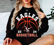 MADE TO ORDER: ADULT UNISEX OPTION C EAGLES HALF BASKETBALL