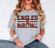 DISTRESSED Eagles Basketball-YOUTH