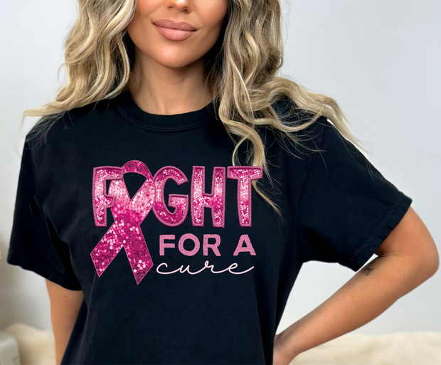 FIGHT FOR A CURE  ADULT SHORT SLEEVE SHIRT