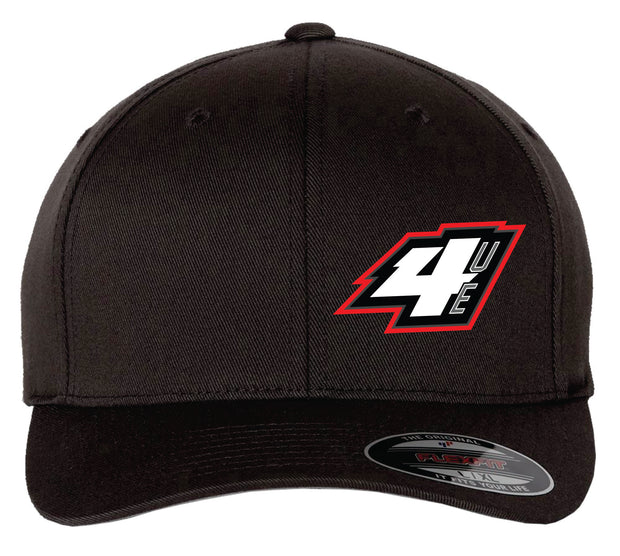 4UE EMBROIDERED FLEX FIT HAT -ADULT SIZE