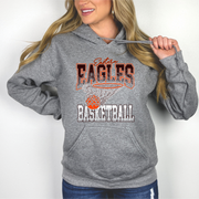 MADE TO ORDER: EASTERN EAGLES DISTRESSED BASKETBALL GREY GARMENT