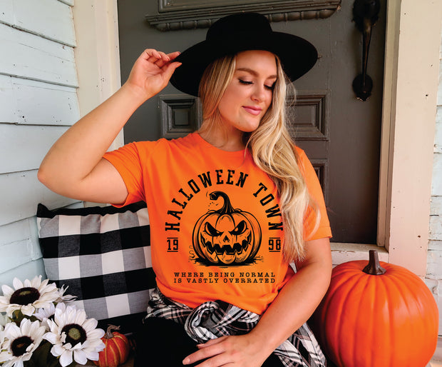 HALLOWEEN TOWN ADULT SHORT SLEEVE