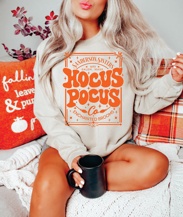 GROOVY HOCUS POCUS Adult Crewneck Sweatshirt