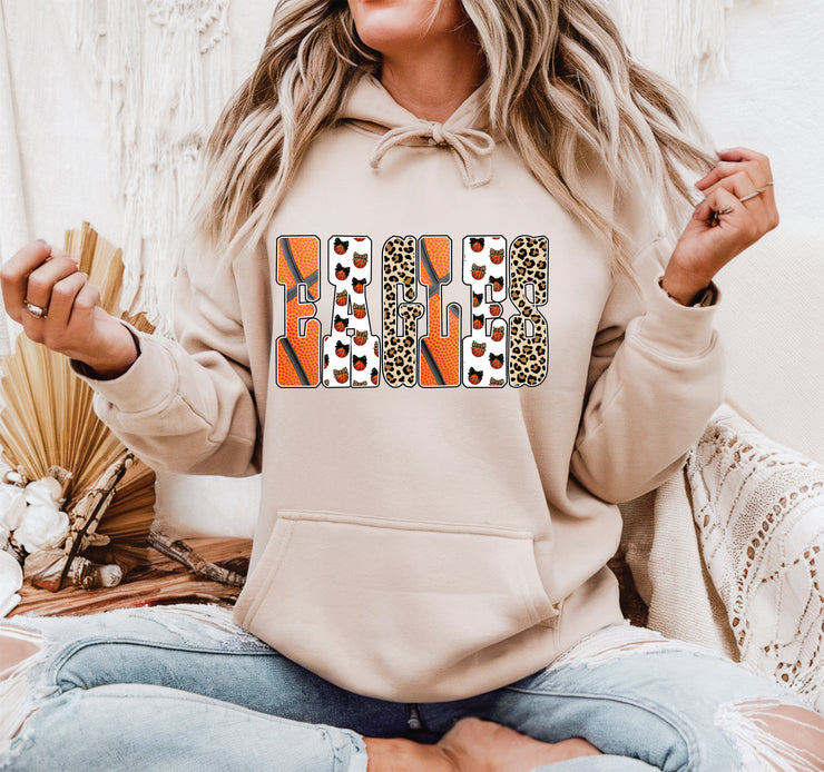 MADE TO ORDER: EAGLES LEOPARD OPTION 4 ADULT ONLY(SAND COLOR)