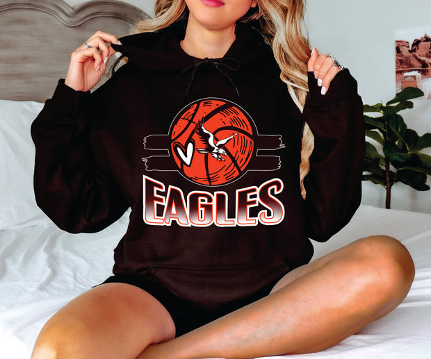 MADE TO ORDER: ADULT UNISEX OPTION E HEART EAGLES BASKETBALL