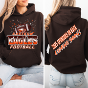 MADE TO ORDER: YOUTH UNISEX 2025 EASTERN FOOTBALL SPONSORSHIP BROWN