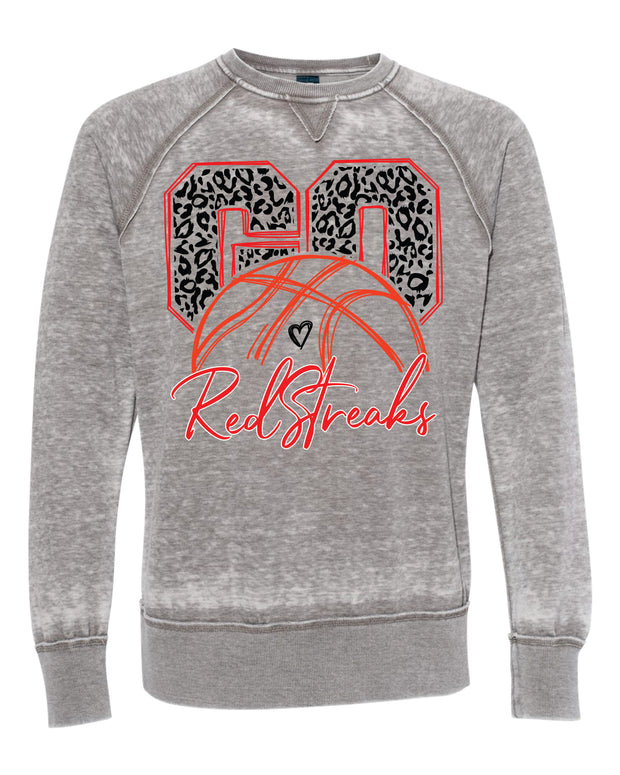 PIKETON REDSTREAKS BASKETBALL UNISEX CREWNECK