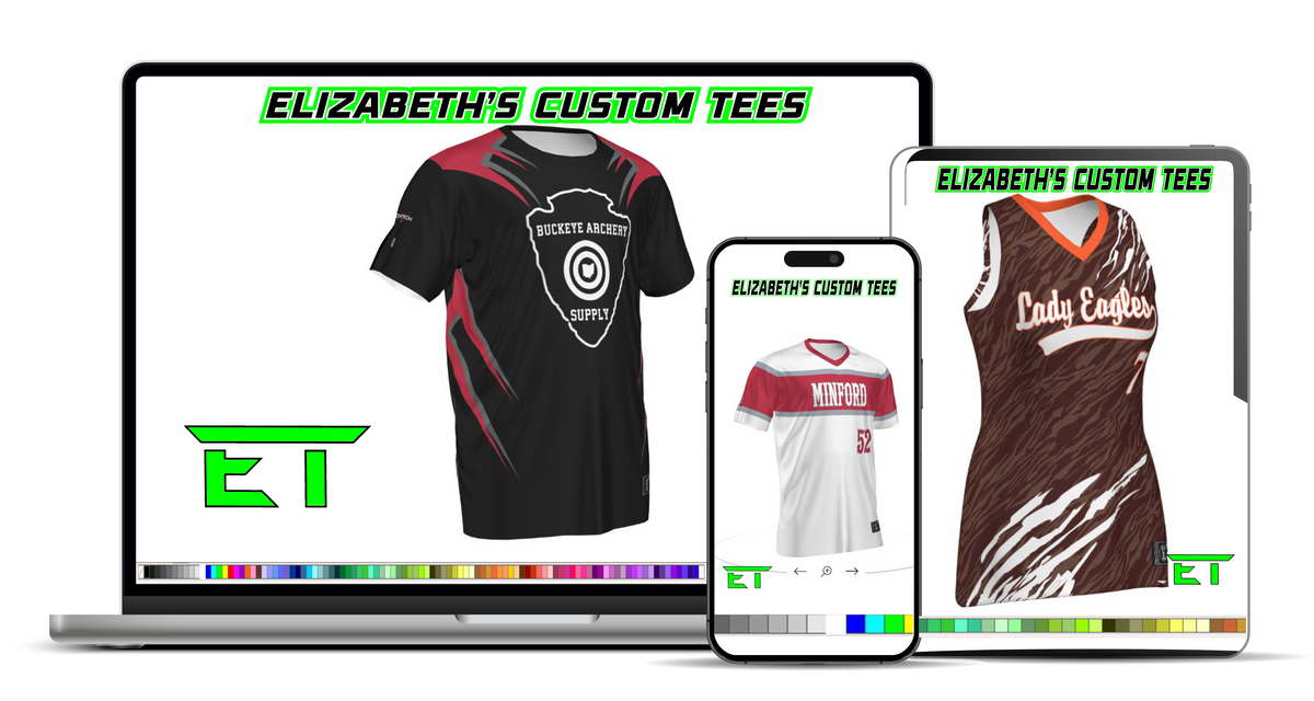 CREATE A CUSTOM DESIGN AT YOUR FINGERTIPS – Elizabeth's Custom Tees