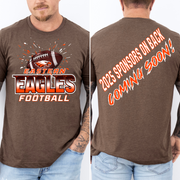 MADE TO ORDER: YOUTH UNISEX 2025 EASTERN FOOTBALL SPONSORSHIP BROWN
