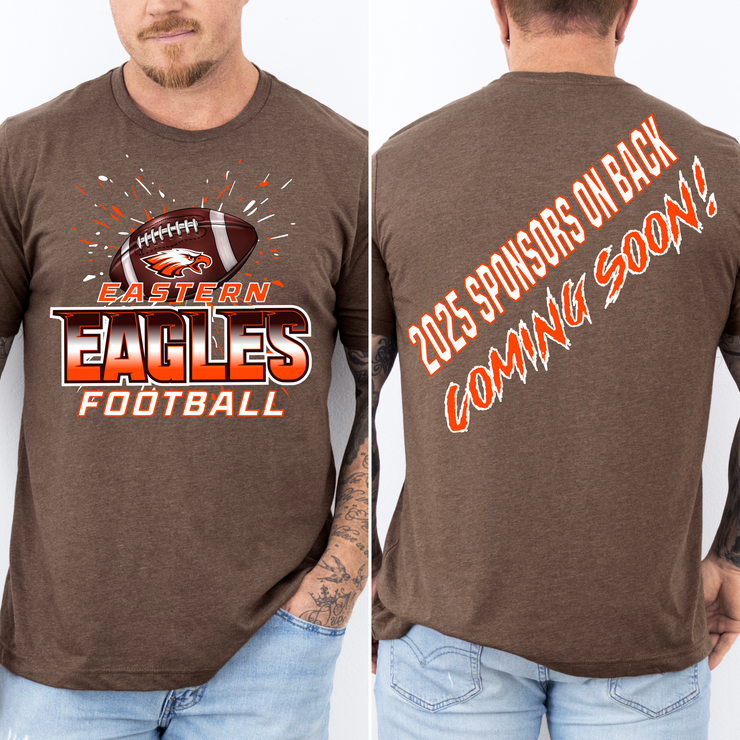 MADE TO ORDER: YOUTH UNISEX 2025 EASTERN FOOTBALL SPONSORSHIP BROWN