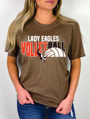 MADE TO ORDER: ADULT UNISEX LADY EAGLES WAVY VOLLEYBALL