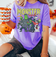 MONSTER MASH ADULT SHORT SLEEVE SHIRT