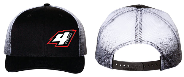 4UE EMBROIDERED PAINT SPLATTER RICHARDSON SNAPBACK  -ADULT SIZE