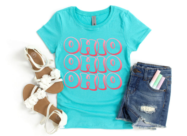 OHIO RETRO ADULT SHORT SLEEVE