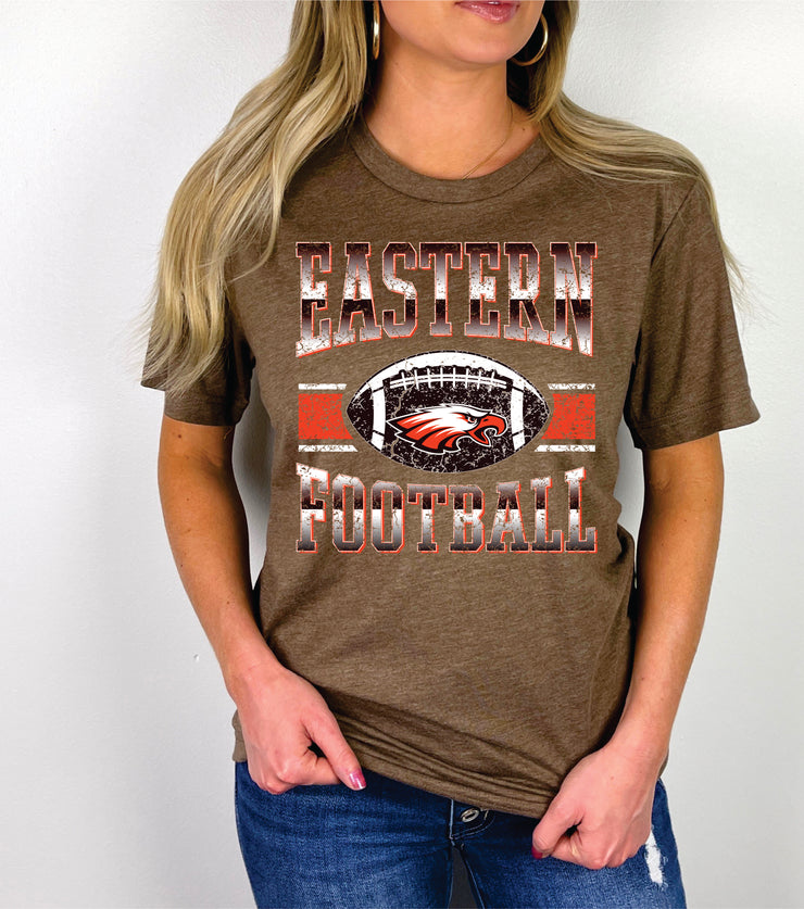 MADE TO ORDER: UNISEX EASTERN EAGLES FOOTBALL GRUNGE OPTION 3