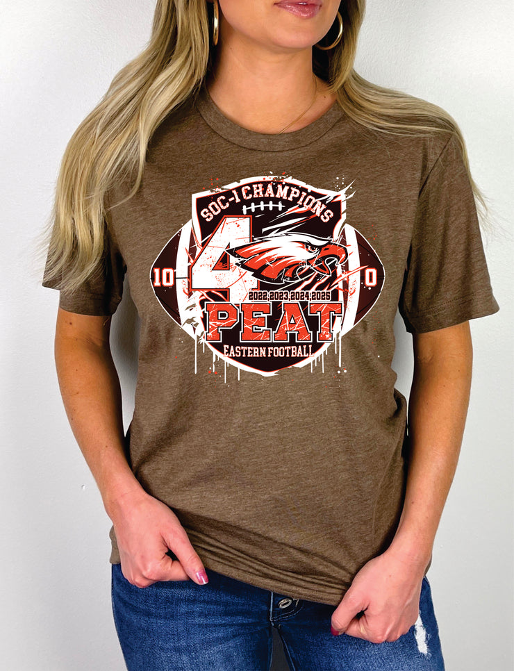 MADE TO ORDER: GRUNGE DRIP UNISEX 2025 EASTERN FOOTBALL SOC-1 CHAMPIONSHIP OPTION 2