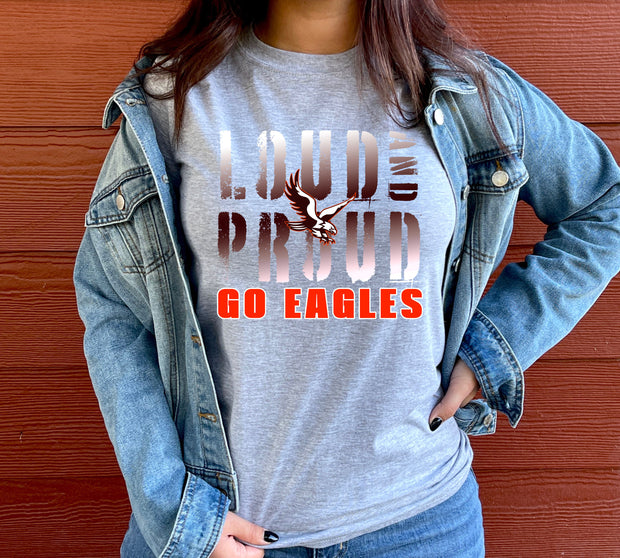 MADE TO ORDER: YOUTH UNISEX LOUD AND PROUD EAGLES