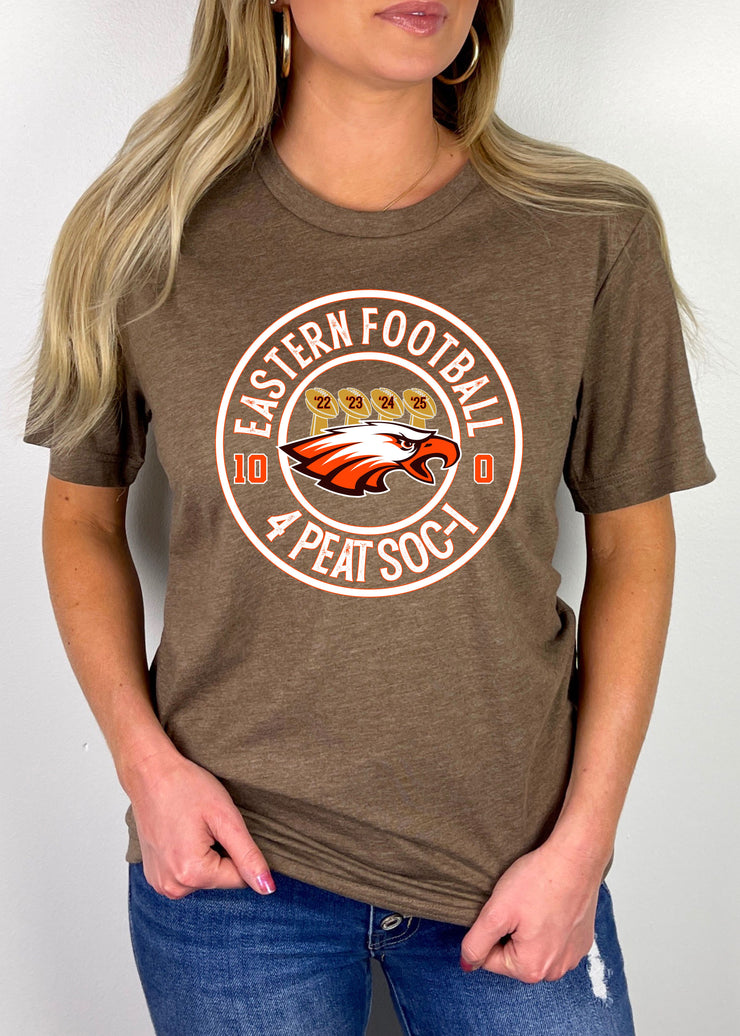 MADE TO ORDER: ROUND LOGO UNISEX 2025 EASTERN FOOTBALL SOC-1 CHAMPIONSHIP OPTION 1