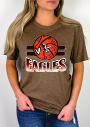 MADE TO ORDER: ADULT UNISEX OPTION E HEART EAGLES BASKETBALL