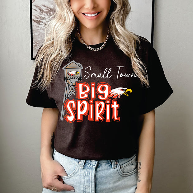 SMALL TOWN BIG SPIRIT EAGLES ADULT SHORT SLEEVE