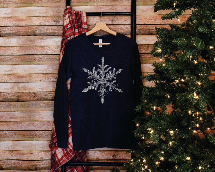 GLISTENING SNOWFLAKE-ADULT