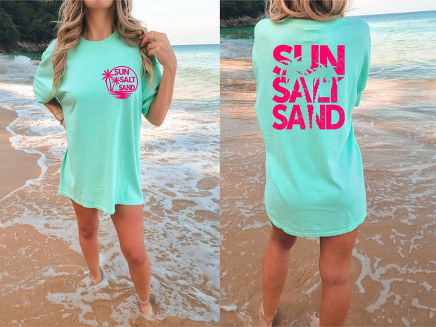 SUN SALT SAND ADULT SHORT SLEEVE