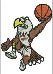 Embroidered Slam Dunk Eagle-ADULT