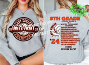 MADE TO ORDER: YOUTH UNISEX LADY EAGLES SOC II VOLLEYBALL CHAMPIONSHIP