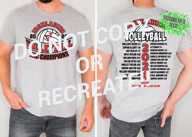 MADE TO ORDER: YOUTH UNISEX FAC VOLLEYBALL CHAMPIONSHIP