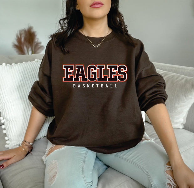 Eagles Basketball Adult CREWNECK SWEATSHIRT