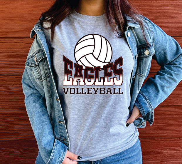 Adult EAGLES ARCHED VOLLEYBALL