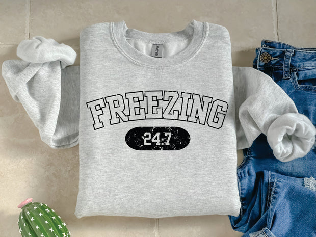 FREEZING 24:7 ADULT CREWNECK SWEATSHIRT