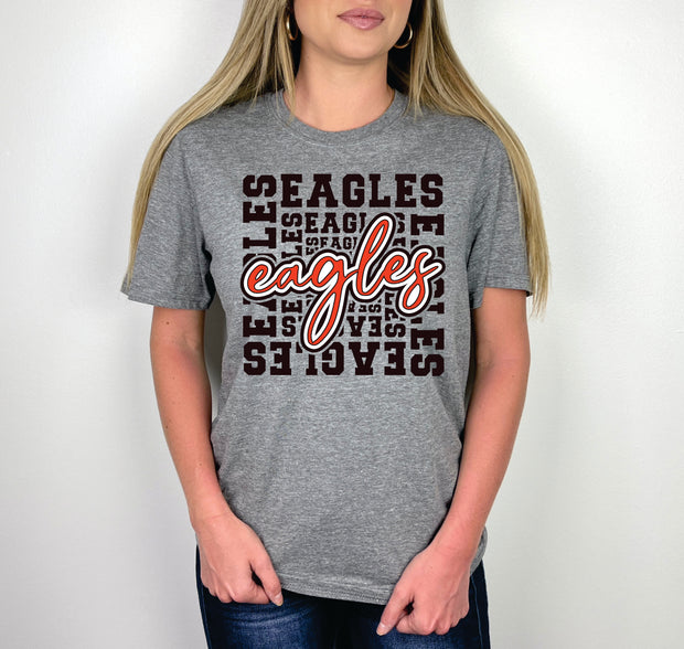 YOUTH EAGLES EAGLES EAGLES SHORT SLEEVE SHIRT