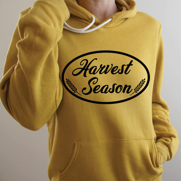 HARVEST SEASON ADULT HOODED SWEATSHIRT