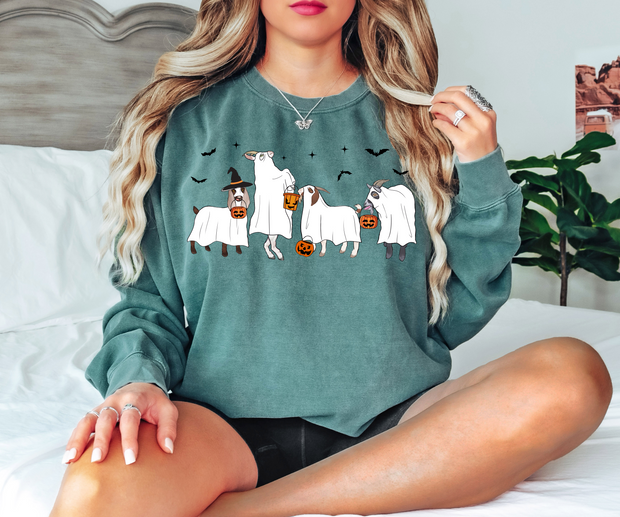 GHOST SHEET Adult Crewneck Sweatshirt