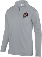 EMBROIDERED PIKETON QUARTER ZIP PULLOVER-ADULT