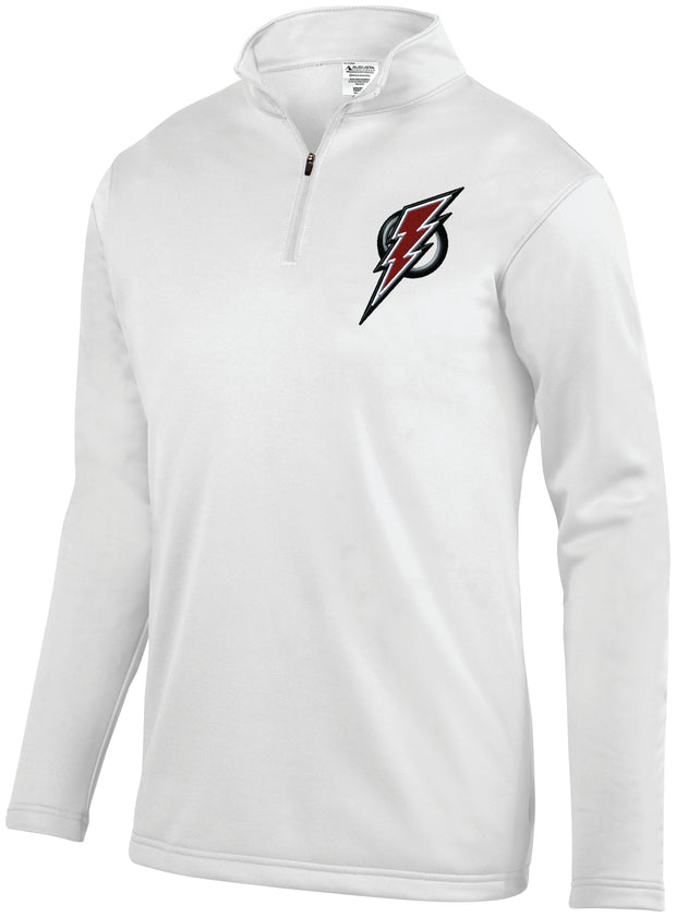 EMBROIDERED PIKETON QUARTER ZIP PULLOVER-ADULT