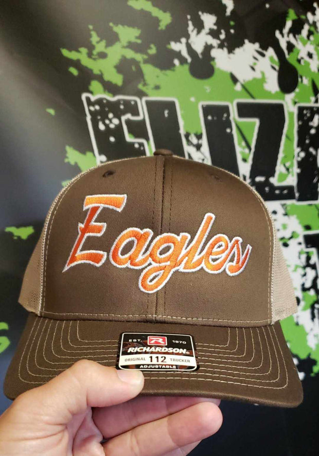 EMBROIDERED EAGLES RICHARDSON 112 DEEP HAT