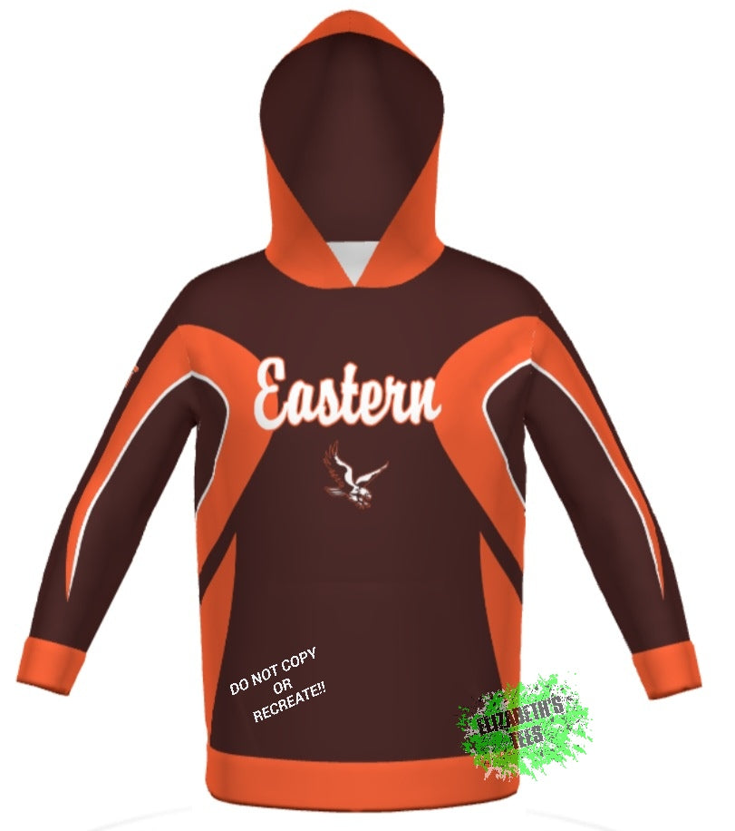 EASTERN EAGLES FLEECE SUBLIMATED HOODED SWEATSHIRT