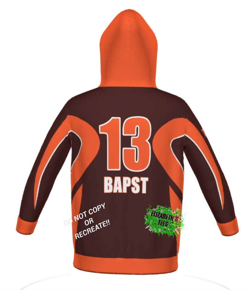 EASTERN EAGLES FLEECE SUBLIMATED HOODED SWEATSHIRT