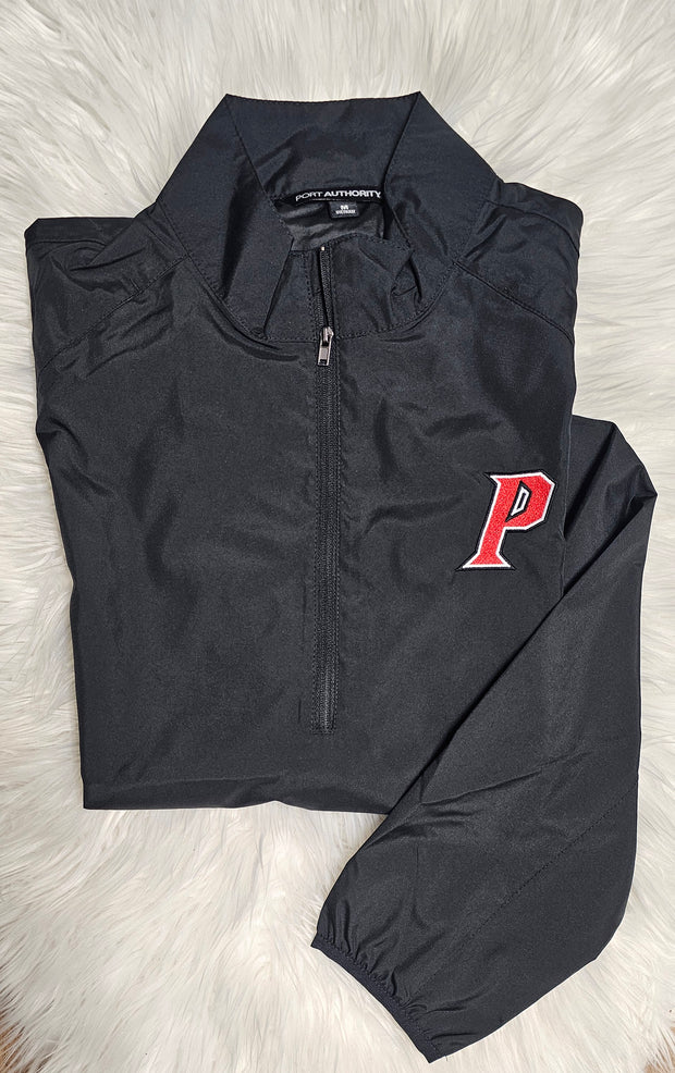 ADULT EMBROIDERED 1/2 ZIP PULLOVER PIKETON REDSTREAKS