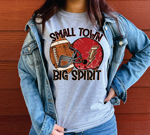 Small Town Big Spirit Adult Short Sleeve