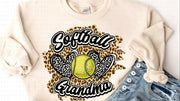 Softball Grandma Leopard