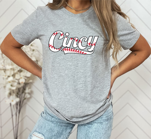 CINCY BASEBALL SHORT SLEEVE T-SHIRT